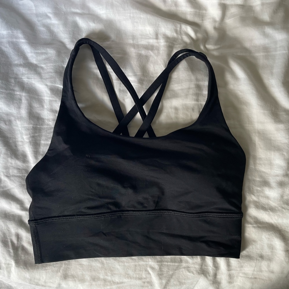 Lululemon Energy Longline Bra in Black